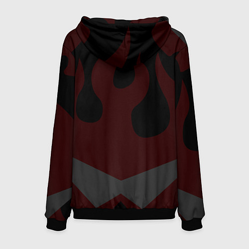 Мужская толстовка GURREN LAGANN LOGO SYMBOL / 3D-Черный – фото 2