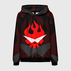 Толстовка-худи мужская GURREN LAGANN LOGO SYMBOL, цвет: 3D-черный