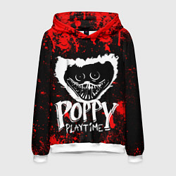 Толстовка-худи мужская ПОППИ ПЛЕЙТАЙМ ХАГИ ВАГИ, цвет: 3D-белый