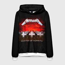 Толстовка-худи мужская Master of Puppets - Metallica, цвет: 3D-белый