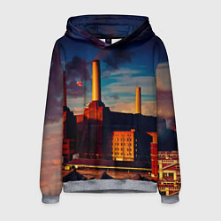 Толстовка-худи мужская Animals - Pink Floyd, цвет: 3D-меланж