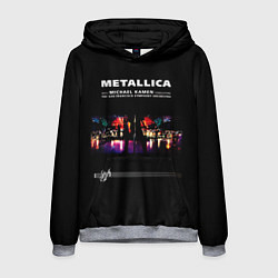 Толстовка-худи мужская Metallica S и M, цвет: 3D-меланж