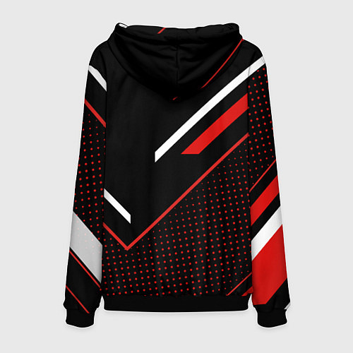Мужская толстовка Suzuki SPORT / 3D-Черный – фото 2