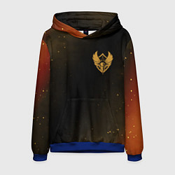 Толстовка-худи мужская NEW WORLD - МАРОДЕРЫ - Космос, цвет: 3D-синий