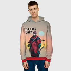 Толстовка-худи мужская The Long Dark Уилл Маккензи, цвет: 3D-красный — фото 2