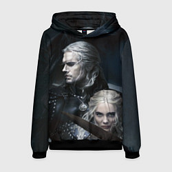 Толстовка-худи мужская THE WITCHER 2 SEASON, цвет: 3D-черный