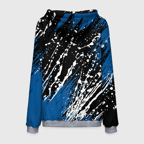 Мужская толстовка PSG футбольный клуб / 3D-Меланж – фото 2