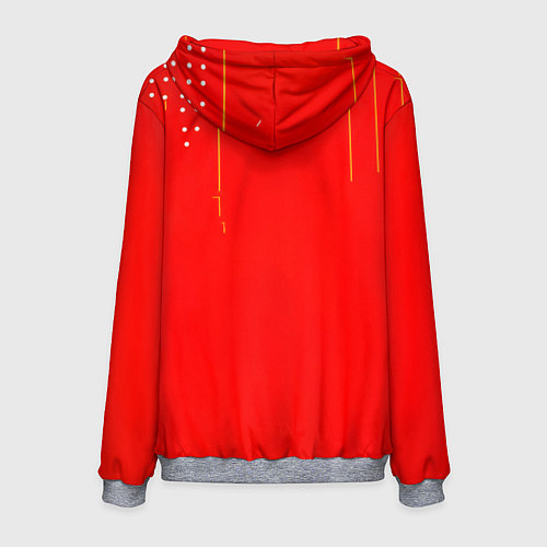 Мужская толстовка Аска Лэнгли Сорью Evangelion / 3D-Меланж – фото 2