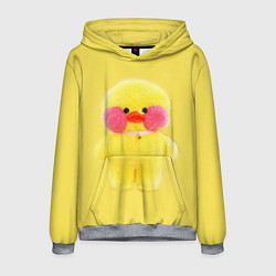 Толстовка-худи мужская УТЯ УТЕНОК ЛАЛАФАНФАН, цвет: 3D-меланж