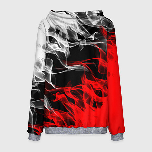 Мужская толстовка Umbrella Corporation Fire / 3D-Меланж – фото 2