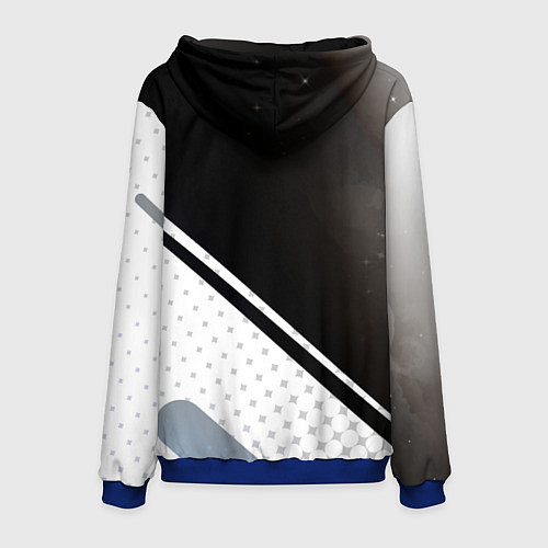 Мужская толстовка БМВ PERFORMANCE Абстракция / 3D-Синий – фото 2