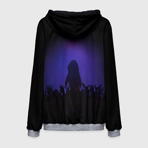 Мужская толстовка Толпа / 3D-Меланж – фото 2