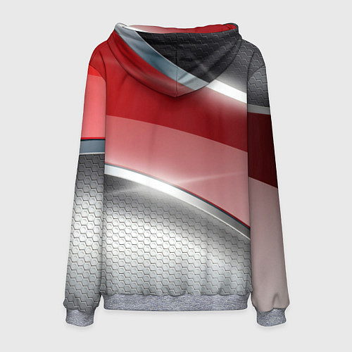 Мужская толстовка Honda Текстура / 3D-Меланж – фото 2