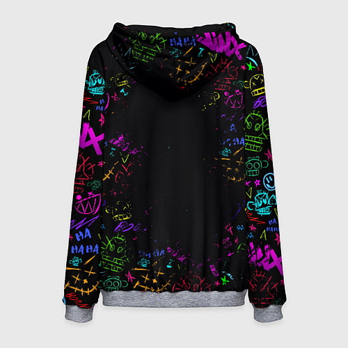 Мужская толстовка League Of Legends граффити / 3D-Меланж – фото 2