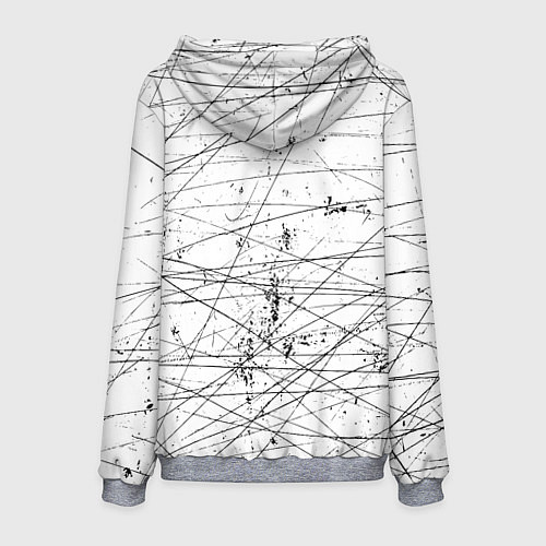 Мужская толстовка Ванпанчмен Сайтама - Saitama / 3D-Меланж – фото 2