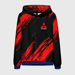 Мужская толстовка Mitsubishi Texture Red