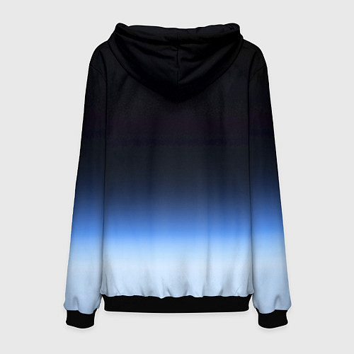 Мужская толстовка NASA с МКС / 3D-Черный – фото 2