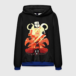 Толстовка-худи мужская Fnaf Horror, цвет: 3D-синий