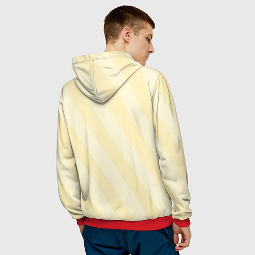 Мужская толстовка Sunnydrop fnaf / 3D-Красный – фото 4