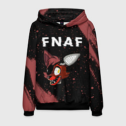 Толстовка-худи мужская FIVE NIGHTS AT FREDDYS - ФОКСИ Краска, цвет: 3D-черный