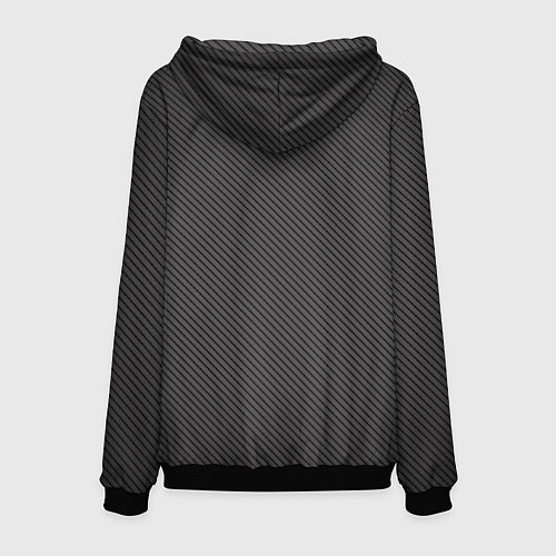 Мужская толстовка Mercedes карбоновые полосы / 3D-Черный – фото 2