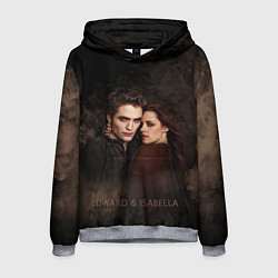 Толстовка-худи мужская Эдвард & Белла, цвет: 3D-меланж