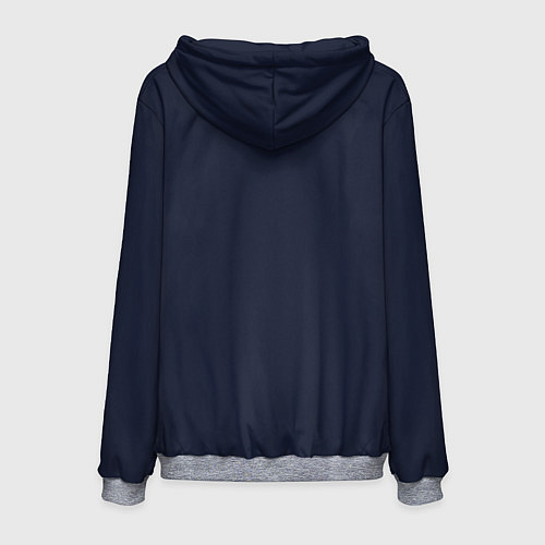 Мужская толстовка Коты и книги / 3D-Меланж – фото 2