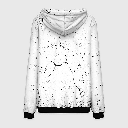 Мужская толстовка Южный парк мультфильм - персонажи South Park / 3D-Черный – фото 2