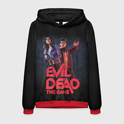 Толстовка-худи мужская Kelly and Pablo, цвет: 3D-красный