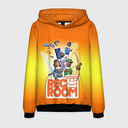 Толстовка-худи мужская VR игра REC ROOM, цвет: 3D-черный