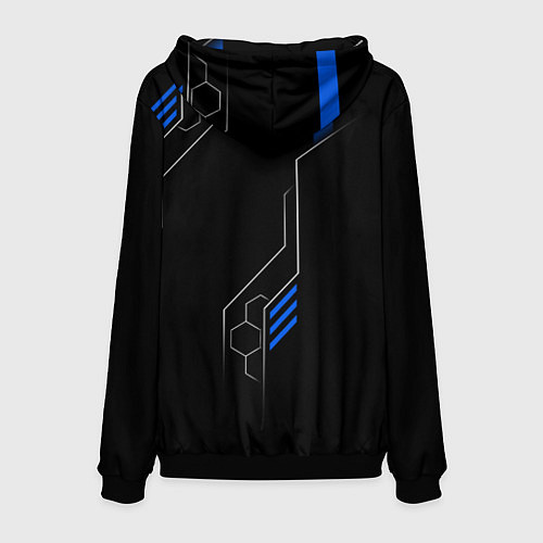 Мужская толстовка CHANGAN -ЧАНГАН ТЕХНОЛОГИИ / 3D-Черный – фото 2