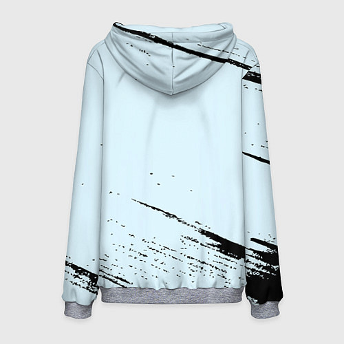 Мужская толстовка The doors музыкант / 3D-Меланж – фото 2