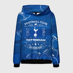 Толстовка-худи мужская Tottenham FC 1, цвет: 3D-черный