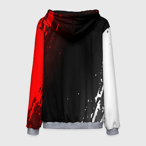 Мужская толстовка Resident evil амбрелла / 3D-Меланж – фото 2