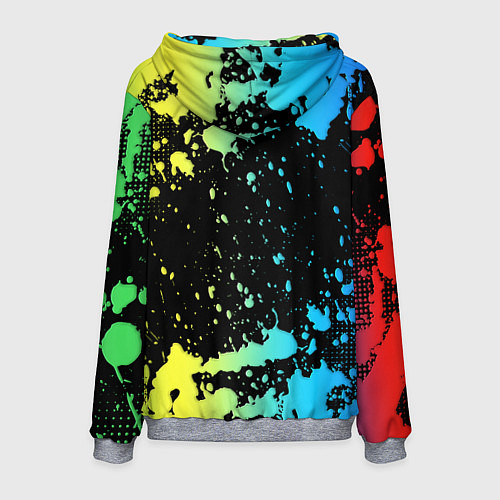 Мужская толстовка POPPY PLAYTIME Mini Huggies / 3D-Меланж – фото 2