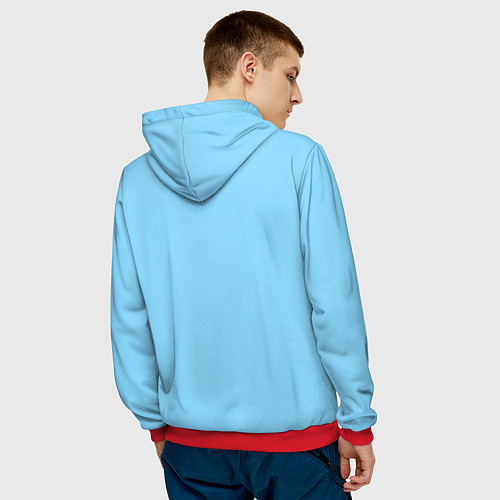 Мужская толстовка POPPY PLAYTIME chapter 2 персонажи / 3D-Красный – фото 4