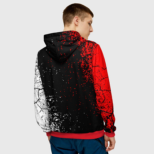 Мужская толстовка Alisa алиса кинчев / 3D-Красный – фото 4