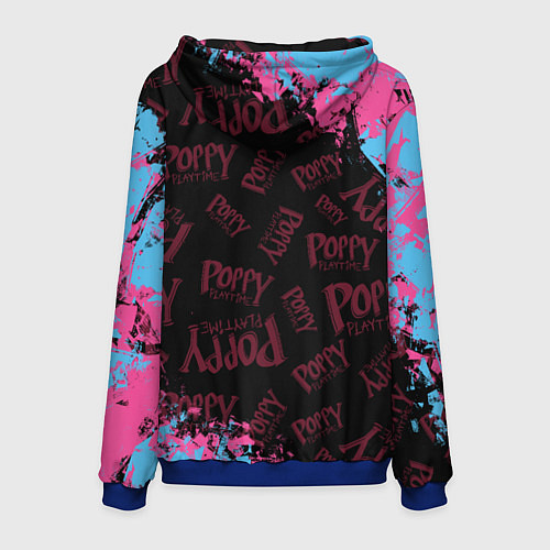Мужская толстовка Mommy Poppy Playtime / 3D-Синий – фото 2