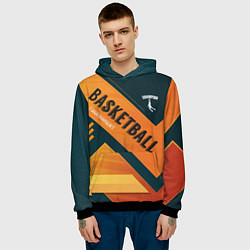 Толстовка-худи мужская Basketball Champion, цвет: 3D-черный — фото 2