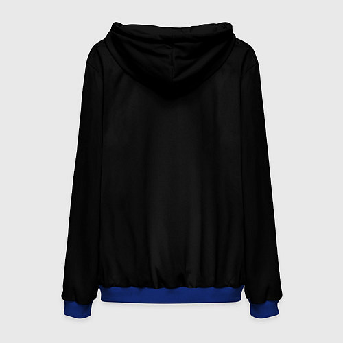 Мужская толстовка LINKIN PARK ГОМЕР СИМПСОН, SIMPSONS / 3D-Синий – фото 2