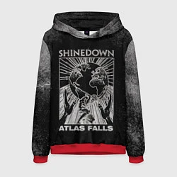 Толстовка-худи мужская Atlas Falls - Shinedown, цвет: 3D-красный