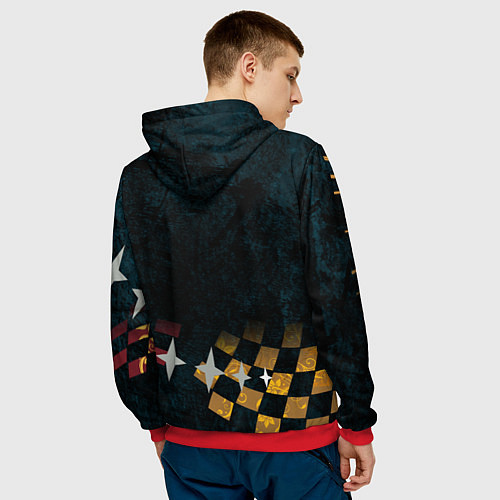 Мужская толстовка Cs:go - The Empress 2022 Императрица / 3D-Красный – фото 4