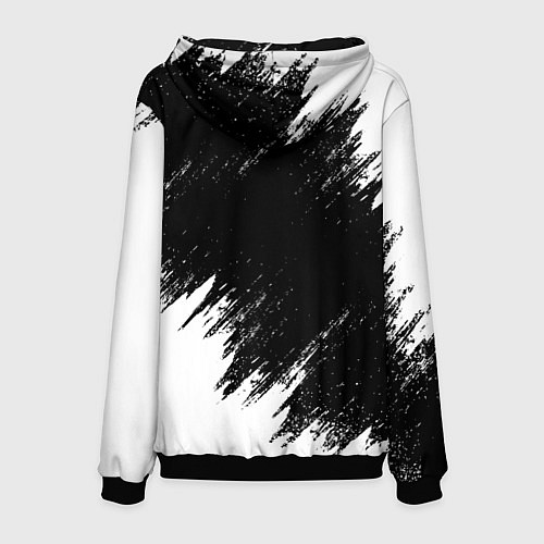 Мужская толстовка Вася ах*енный как ни крути / 3D-Черный – фото 2