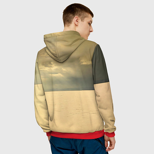 Мужская толстовка Surviving The Game - Skillet / 3D-Красный – фото 4