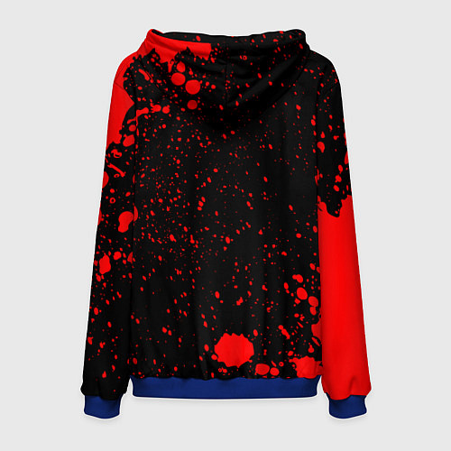 Мужская толстовка Resident Evil Love Классика / 3D-Синий – фото 2