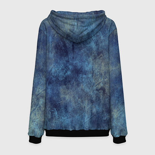 Мужская толстовка Мандала-цветок / 3D-Черный – фото 2