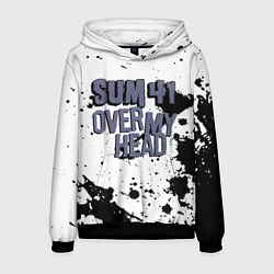 Толстовка-худи мужская Sum 41 Over My Head, цвет: 3D-черный