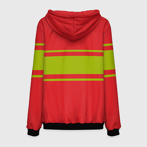 Мужская толстовка ФК УФА / 3D-Черный – фото 2