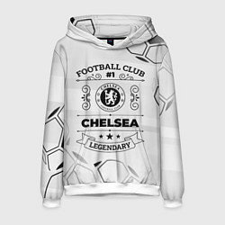 Толстовка-худи мужская Chelsea Football Club Number 1 Legendary, цвет: 3D-белый