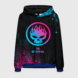 Толстовка-худи мужская The Offspring Neon Gradient, цвет: 3D-синий